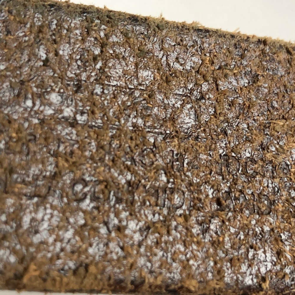 COACH Leather Belt with Brass Buckle - Picture 9 of 10